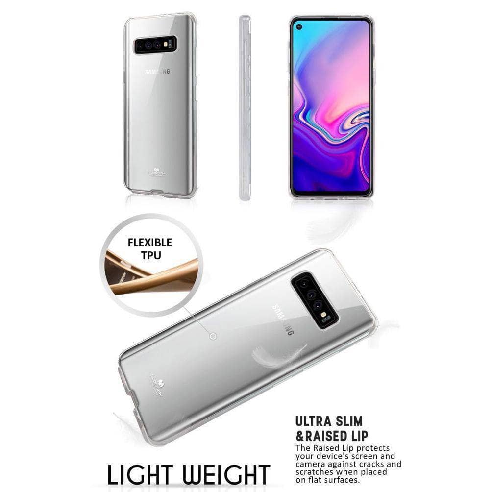 Samsung Galaxy S20 Ultra 6.9 inch Goospery Mercury Transparent Jelly - Clear-Phone Case-Goospery-www.PhoneGuy.com.au