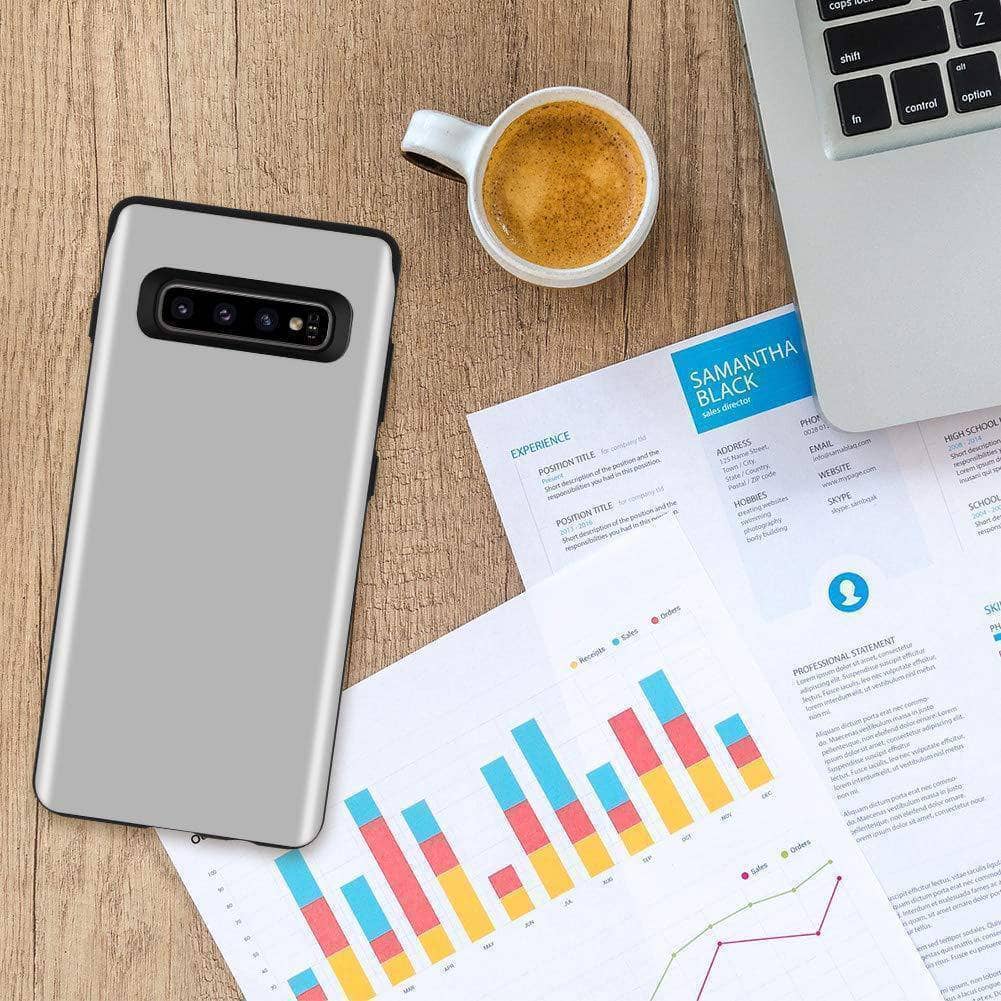 Samsung Glalaxy S10+/S10e Goospery Sky Slide Case Back Cards Pocket-Phone Case-Goospery-www.PhoneGuy.com.au