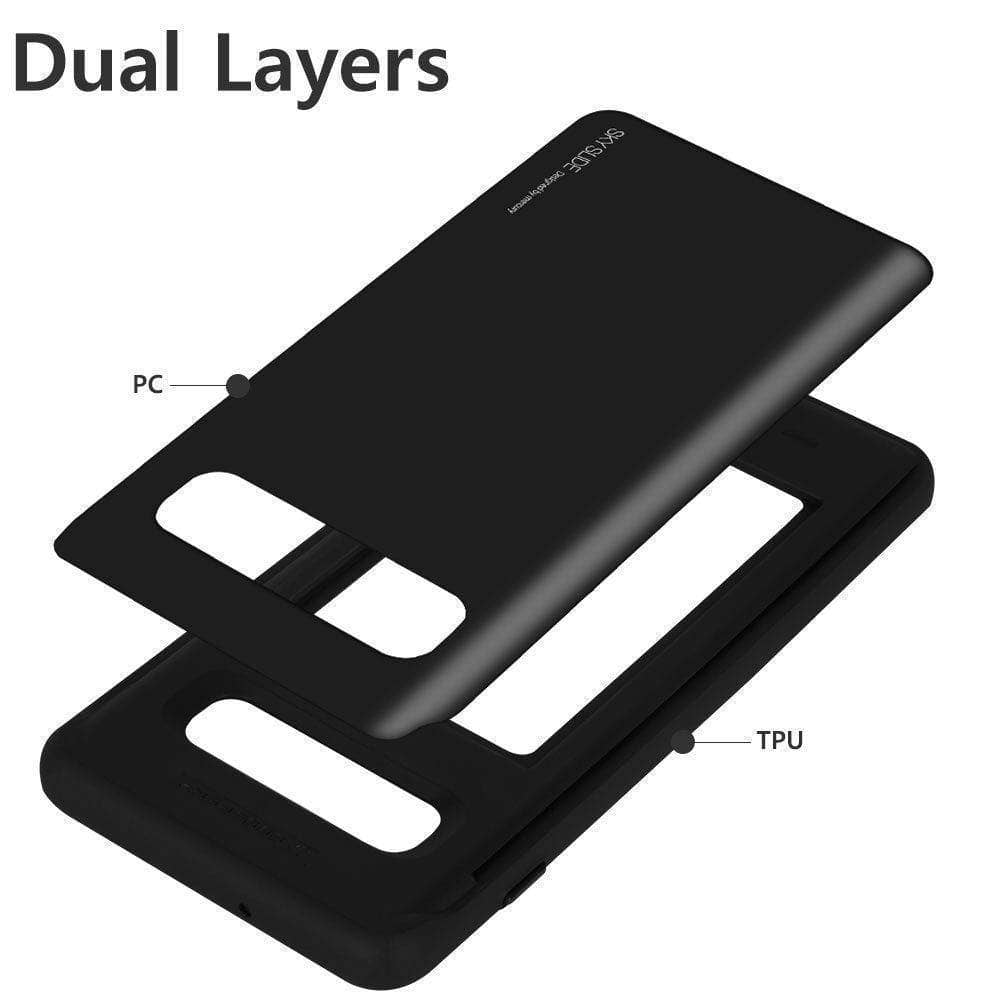 Samsung Glalaxy S10+/S10e Goospery Sky Slide Case Back Cards Pocket-Phone Case-Goospery-www.PhoneGuy.com.au