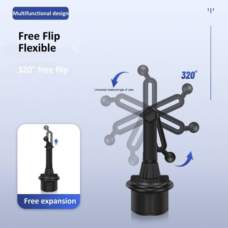 Universal Car Cup Tablet Stand Phone Holder-Holder-OUTMIX-www.PhoneGuy.com.au