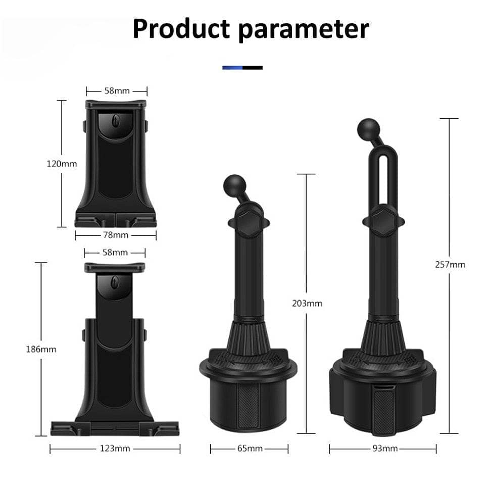 Universal Car Cup Tablet Stand Phone Holder-Holder-OUTMIX-www.PhoneGuy.com.au