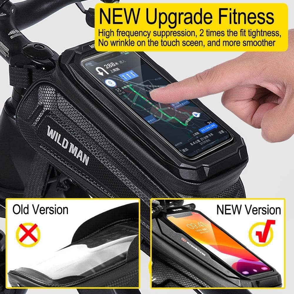 WILD MAN Bike Bag-Holder-Wild Man-www.PhoneGuy.com.au