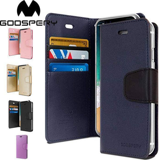 iPhone 11 Pro Max Goospery Sonata Diary Wallet Case Pockets ID Protection Folio Flip-Phone Case-Goospery-www.PhoneGuy.com.au