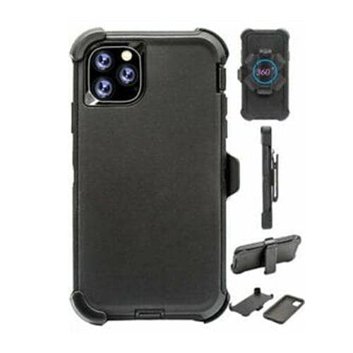 iPhone 11 Pro Max/11/Pro Heavyduty Shockproof Contruction Rugged Case With Clip-Phone Case-Generic-www.PhoneGuy.com.au