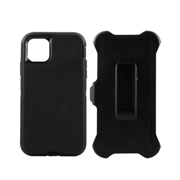 iPhone 11 Pro Max/11/Pro Heavyduty Shockproof Contruction Rugged Case With Clip-Phone Case-Generic-www.PhoneGuy.com.au