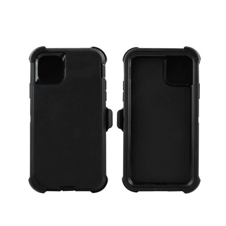 iPhone 11 Pro Max/11/Pro Heavyduty Shockproof Contruction Rugged Case With Clip-Phone Case-Generic-www.PhoneGuy.com.au