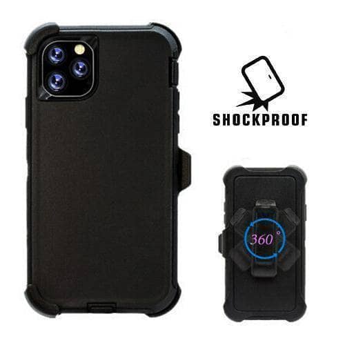 iPhone 11 Pro Max/11/Pro Heavyduty Shockproof Contruction Rugged Case With Clip-Phone Case-Generic-www.PhoneGuy.com.au