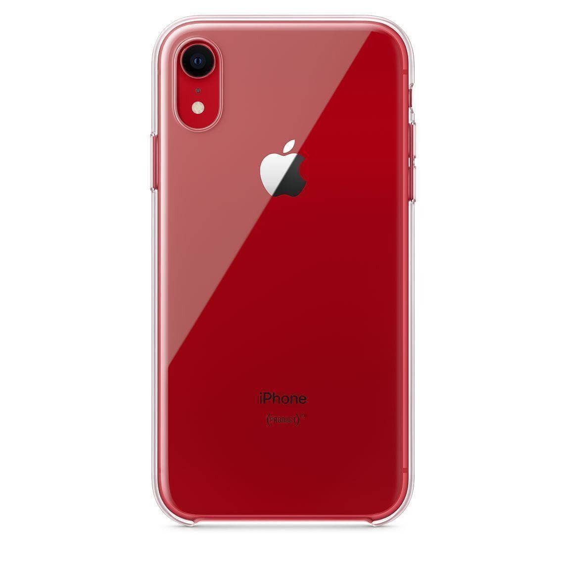 iPhone Xs Max XR iPhone 8 Plus 7+ 6S+ SE Clear Rubber Back Case Slim Skin-Phone Case Clear Rubber-Generic-www.PhoneGuy.com.au