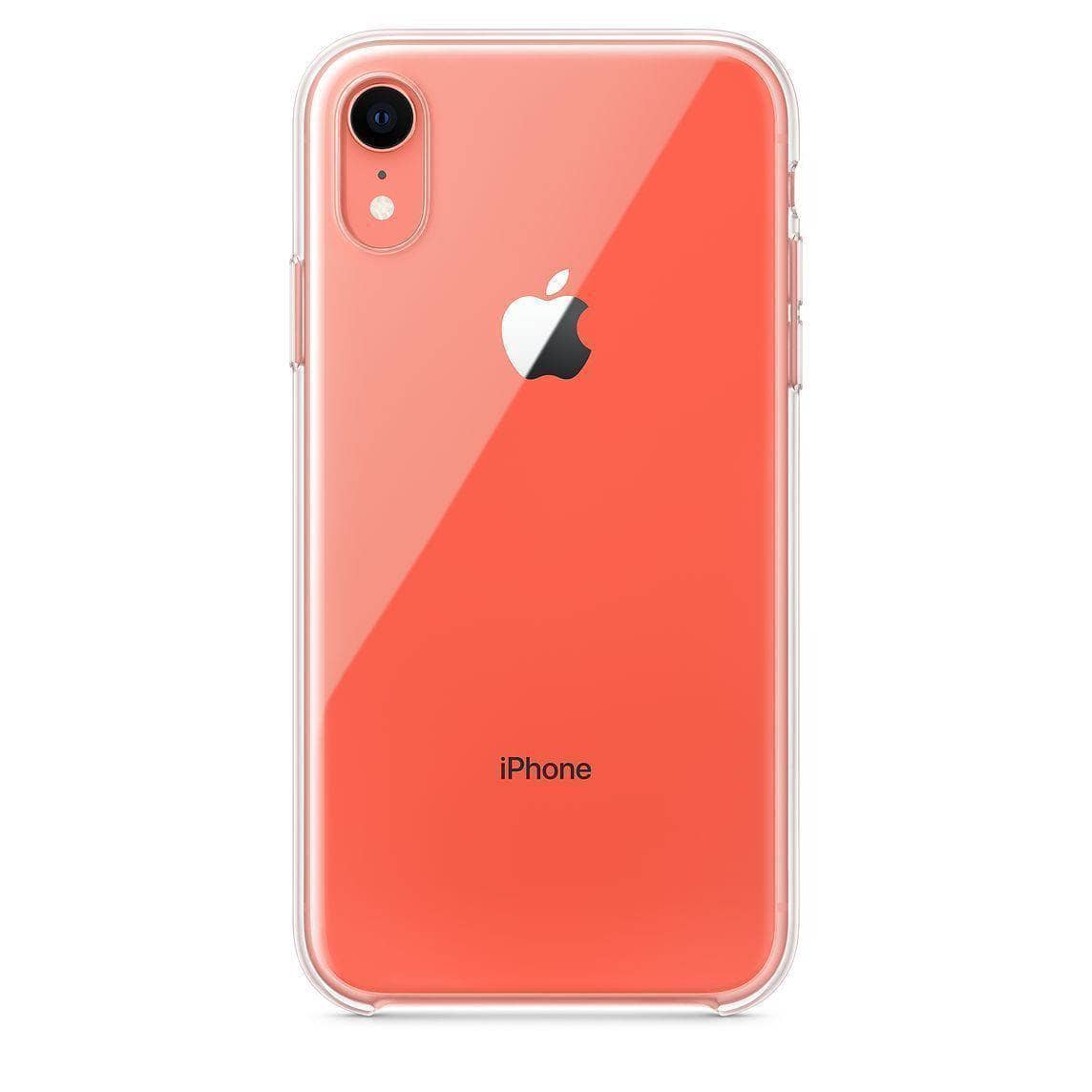 iPhone Xs Max XR iPhone 8 Plus 7+ 6S+ SE Clear Rubber Back Case Slim Skin-Phone Case Clear Rubber-Generic-www.PhoneGuy.com.au