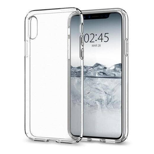 iPhone Xs Max XR iPhone 8 Plus 7+ 6S+ SE Clear Rubber Back Case Slim Skin-Phone Case Clear Rubber-Generic-www.PhoneGuy.com.au