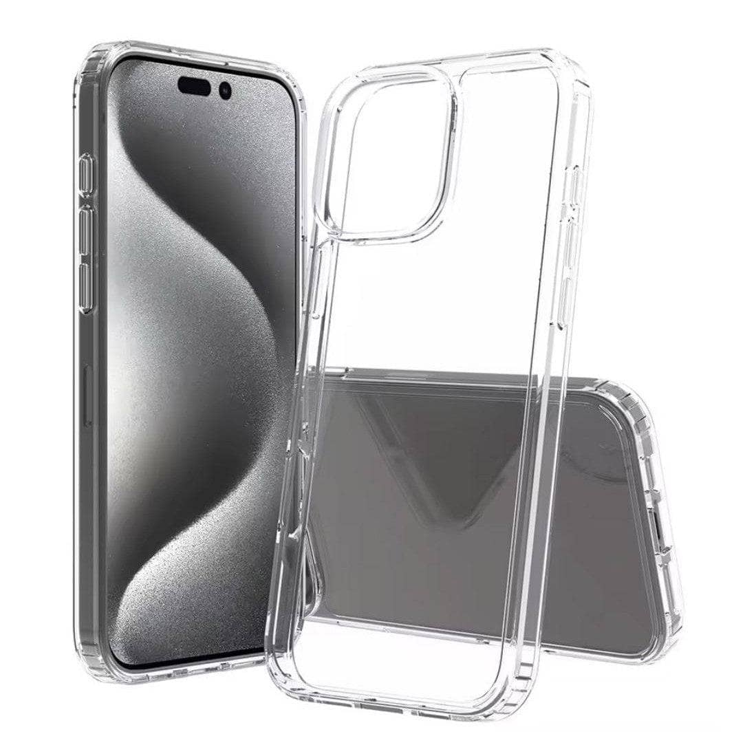 Acrylic + TPU Hybrid Transparent Case for iPhone 16 Series-Case & Gear - phoneguy.com.au-www.PhoneGuy.com.au