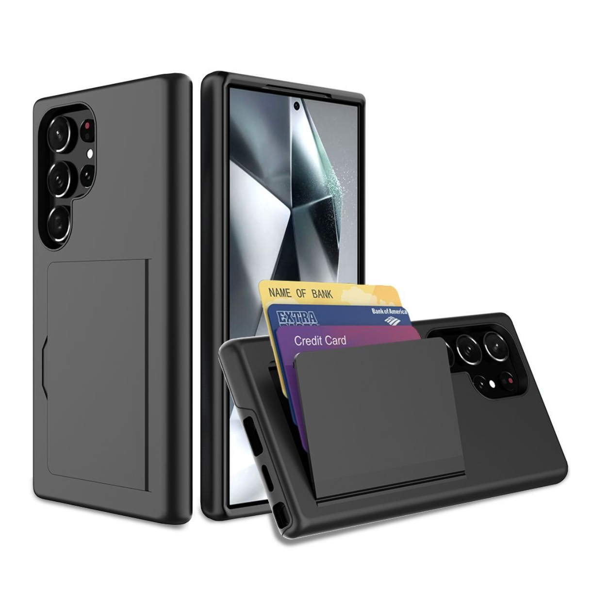 BLACKTECH Card Pro for Samsung S26 Ultra/ S26/ S26 Plus - Black-Case & Gear - phoneguy.com.au-www.PhoneGuy.com.au