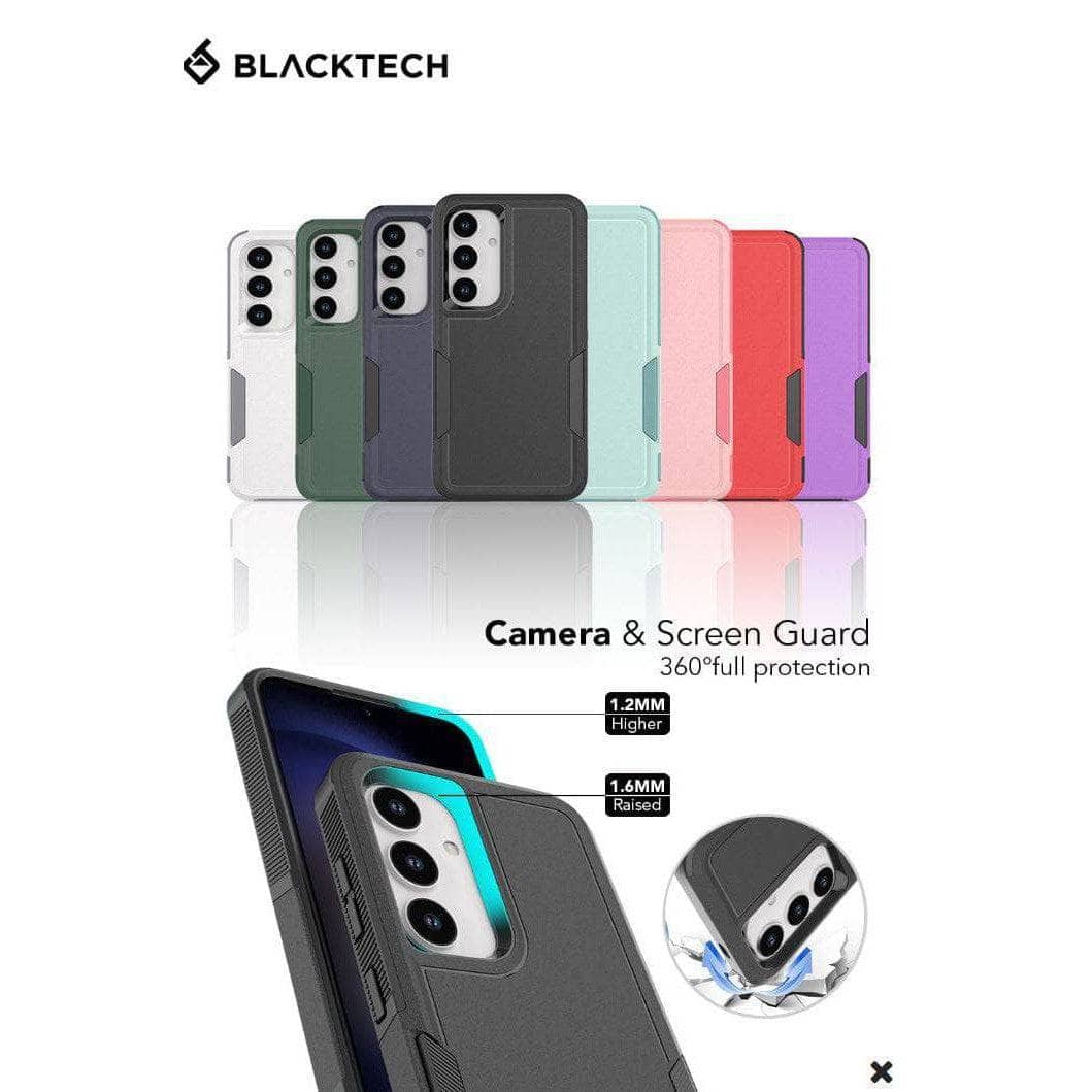 BLACKTECH Commuter Case for Samsung A35/A55 (2024 model)-Blacktech-www.PhoneGuy.com.au