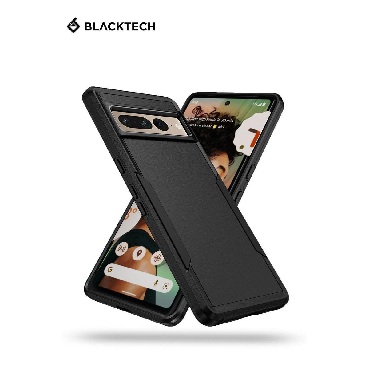 BLACKTECH Commuter Case for Samsung Galaxy A27 - Black - Case & Gear - phoneguy.com.au
