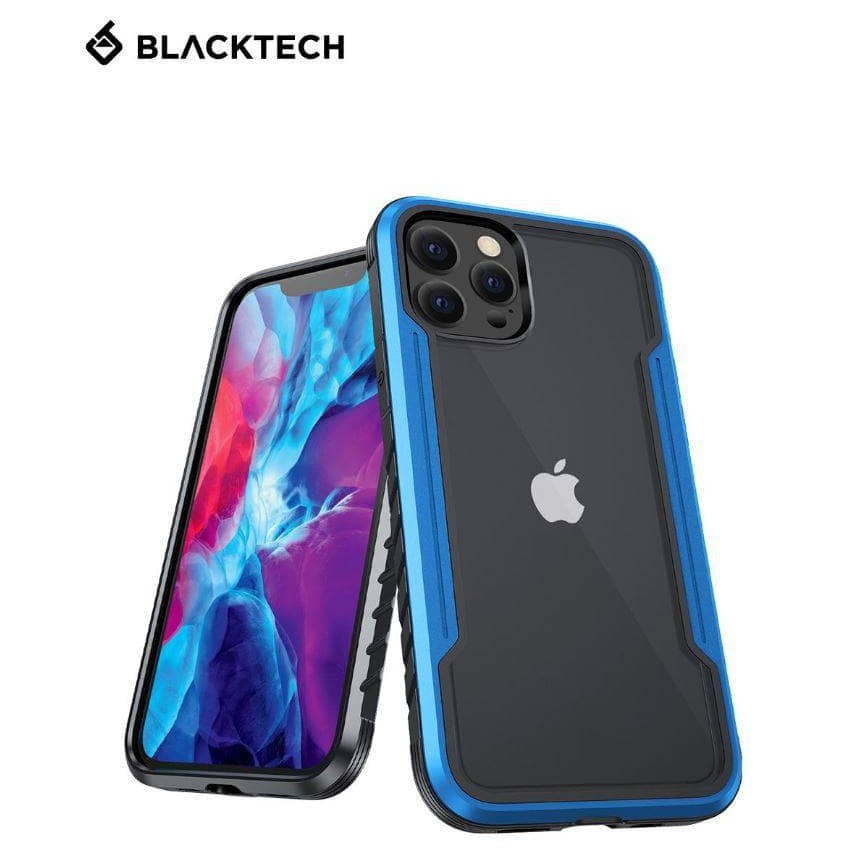 BLACKTECH Defense Shield Aluminum Alloy Case for iPhone 15 Pro Max-iPhone case-Blacktech-www.PhoneGuy.com.au