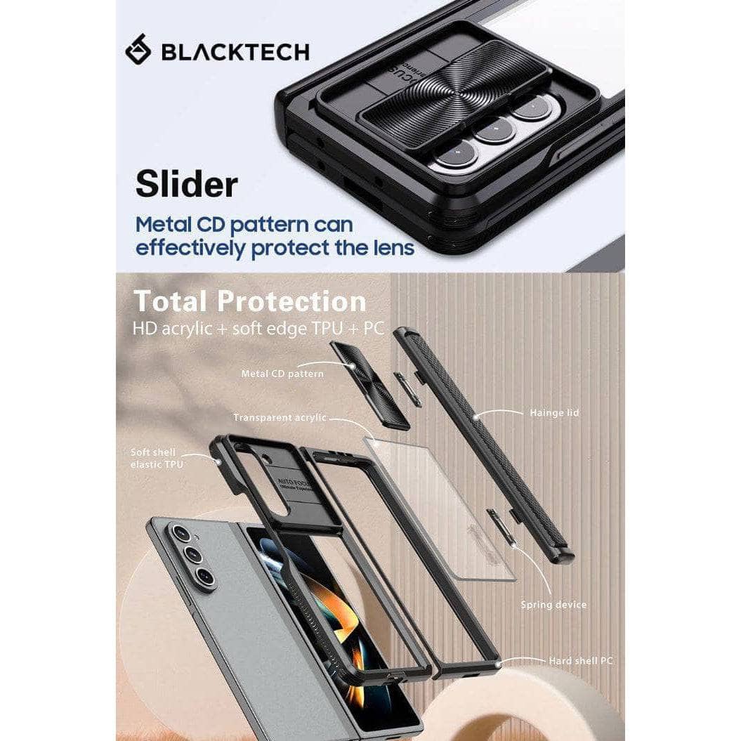BLACKTECH Diamond Dazzler Case for Samsung Galaxy Z Fold 5-Samsung Phone case-Blacktech-www.PhoneGuy.com.au