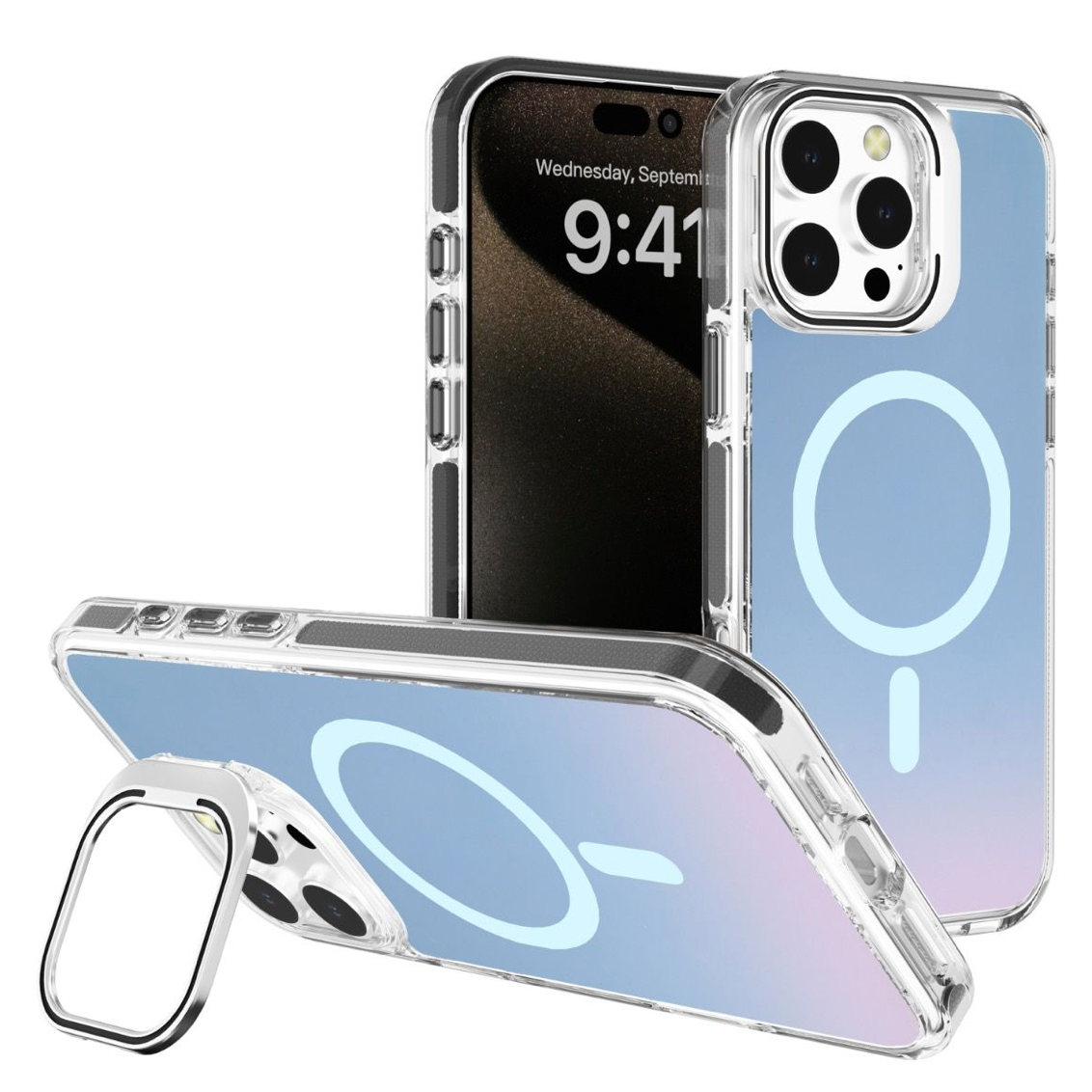 BLACKTECH J2 Shock Absorbing With Camera Stand (MagSafe Compatible) - S26 Ultra-Case & Gear - phoneguy.com.au-www.PhoneGuy.com.au