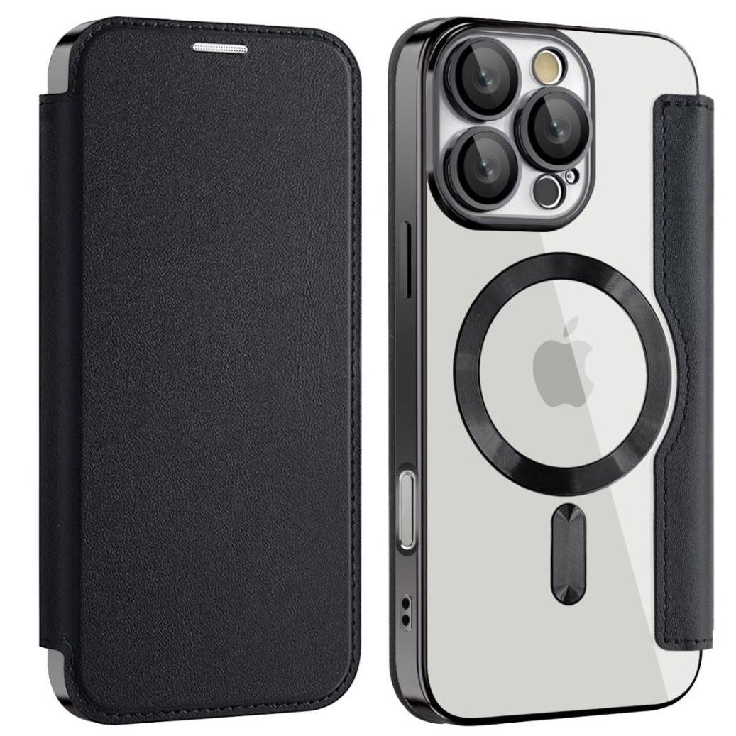 BLACKTECH Leather Lux (MagSafe Compatible) case for iPhone 17 Pro Max / 17 Pro - Black-Case & Gear - phoneguy.com.au-www.PhoneGuy.com.au