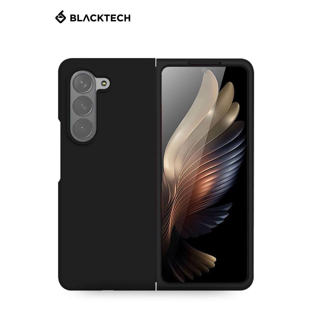 BLACKTECH Liquid Silicone Case for Samsung Galaxy Z Fold 7 - Black-Case & Gear - phoneguy.com.au-www.PhoneGuy.com.au