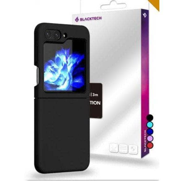 BLACKTECH Liquid Silicone With Soft Micro Fiber Case for Samsung Galaxy Z Flip 5-Samsung Phone case-Blacktech-www.PhoneGuy.com.au