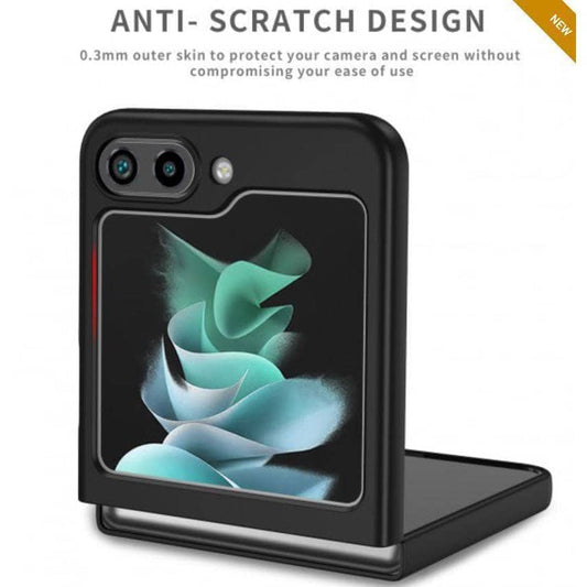 BLACKTECH Liquid Silicone With Soft Micro Fiber Case for Samsung Galaxy Z Flip 5-Samsung Phone case-Blacktech-www.PhoneGuy.com.au