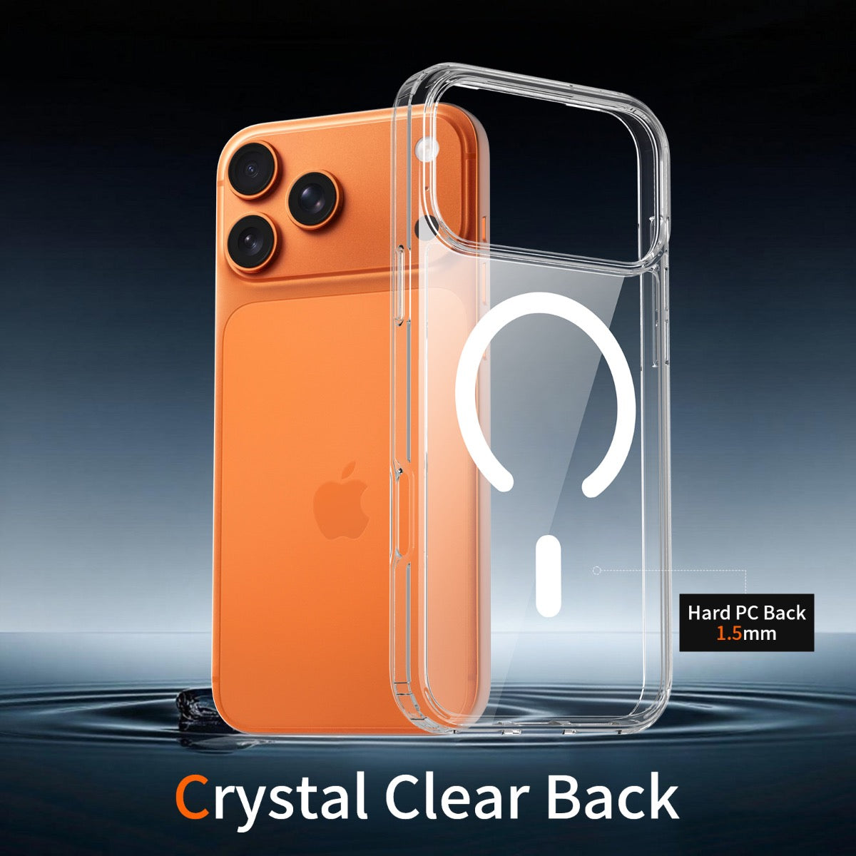 BLACKTECH Mag Case for Samsung Galaxy A27 (MagSafe Compatible) - Clear - Case & Gear - phoneguy.com.au