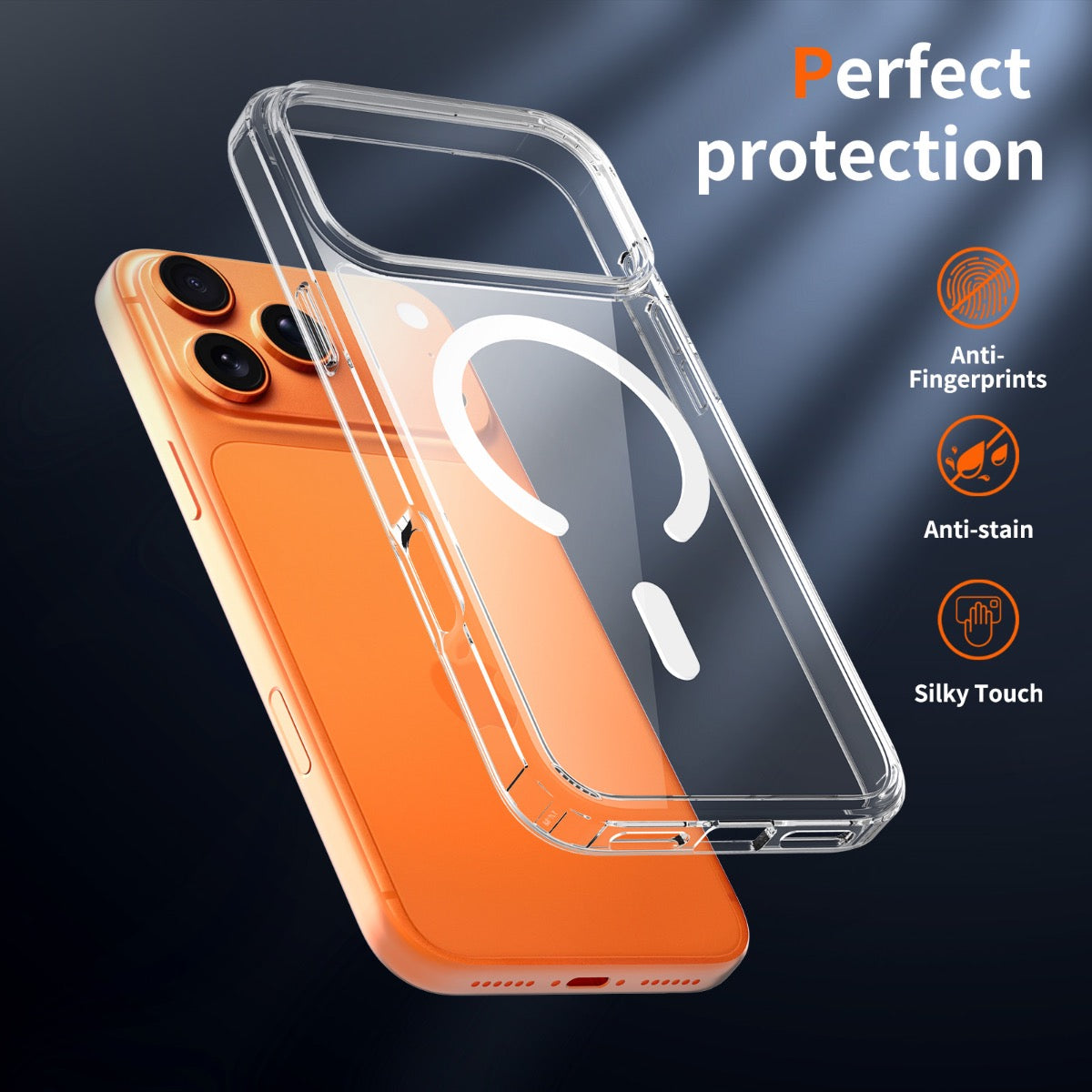 BLACKTECH Mag Case for Samsung Galaxy A27 (MagSafe Compatible) - Clear - Case & Gear - phoneguy.com.au