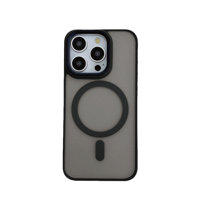 BLACKTECH Peach Garden Case for Samsung Galaxy A27 (MagSafe Compatible) - Black - Case & Gear - phoneguy.com.au