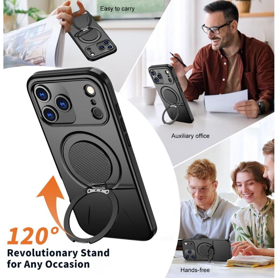 BLACKTECH Sentinel X Ring Case for Samsung A17/ A37/ A57 (MagSafe Compatible) - Black-Case & Gear - phoneguy.com.au-www.PhoneGuy.com.au