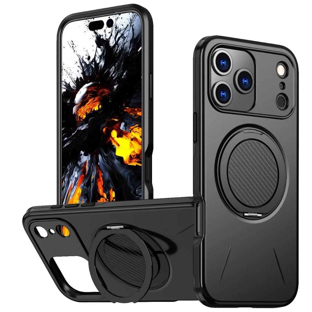 BLACKTECH Sentinel X Ring Case for Samsung A17/ A37/ A57 (MagSafe Compatible) - Black-Case & Gear - phoneguy.com.au-www.PhoneGuy.com.au
