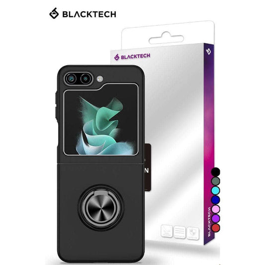 BLACKTECH Simple Magnet With Ring Case for Samsung Flip 5-Samsung Phone case-Blacktech-www.PhoneGuy.com.au