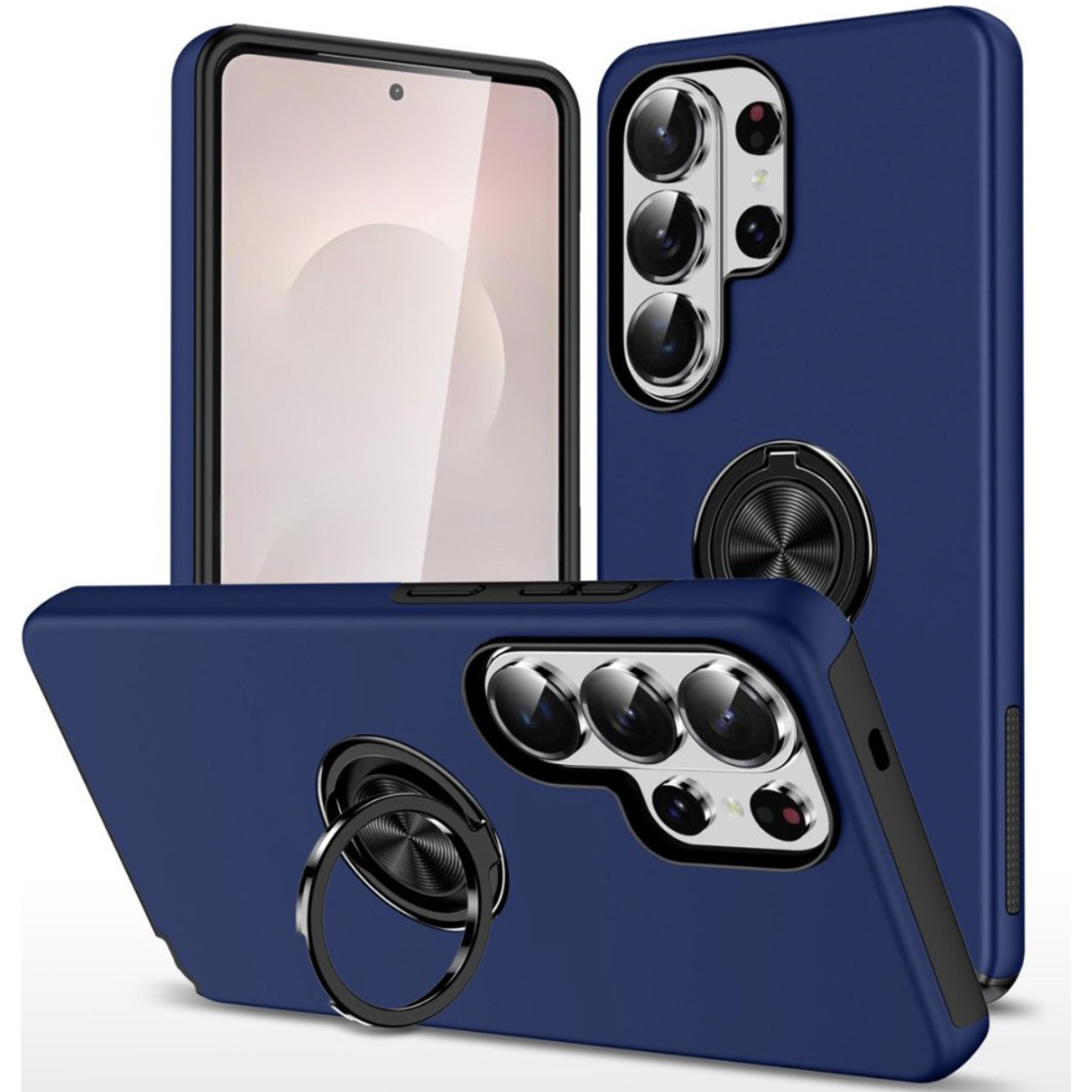 BLACKTECH Slim Style Magnetic Ring Stand for S26 Ultra/ S26/ S26+-Case & Gear - phoneguy.com.au-www.PhoneGuy.com.au