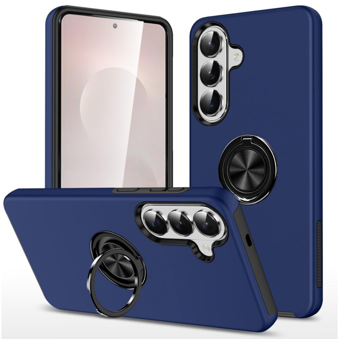BLACKTECH Slim Style Magnetic Ring Stand for S26 Ultra/ S26/ S26+-Case & Gear - phoneguy.com.au-www.PhoneGuy.com.au