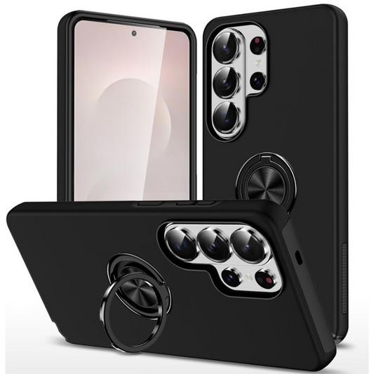 BLACKTECH Slim Style Magnetic Ring Stand for S26 Ultra/ S26/ S26+-Case & Gear - phoneguy.com.au-www.PhoneGuy.com.au