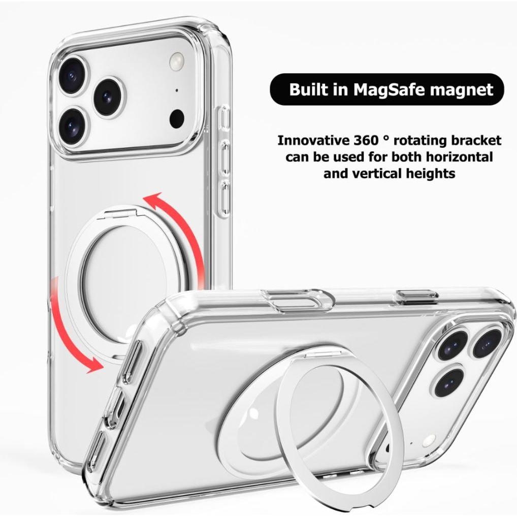 BLACKTECH Stay Clear Ring Case for iPhone 17 Pro / 17 Pro Max (MagSafe Compatible)-Case & Gear - phoneguy.com.au-www.PhoneGuy.com.au