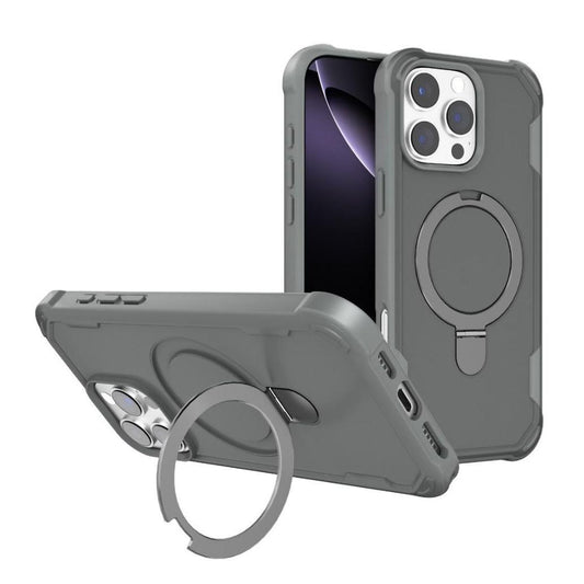 Blacktech A1 Military Ring Stand Case (MagSafe Compatible) for iPhone 17 Series-Case & Gear - phoneguy.com.au-www.PhoneGuy.com.au