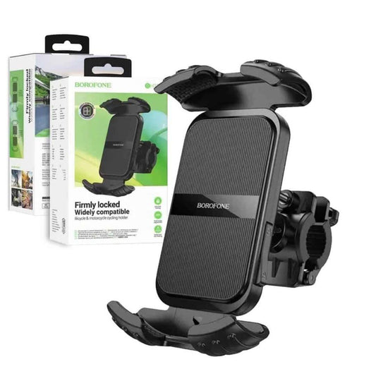 Borofone BH105 Bicycle & Motorbike Rotating Universal Mobile Phone Holder-Case & Gear - phoneguy.com.au-www.PhoneGuy.com.au