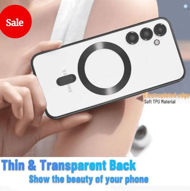 For Samsung Galaxy A16/ A17/ A26/ A36/ A56 MagSafe Magnetic TPU Back Clear Case Cover-Case & Gear - phoneguy.com.au-www.PhoneGuy.com.au