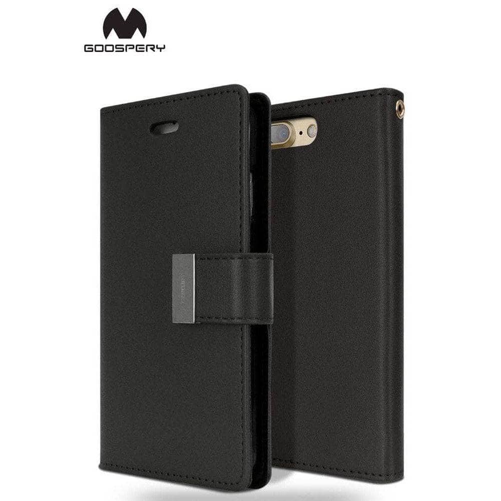 Goospery Mercury Rich Diary Case for Samsung S26 Ultra/ S26/ S26+-Case & Gear - phoneguy.com.au-www.PhoneGuy.com.au