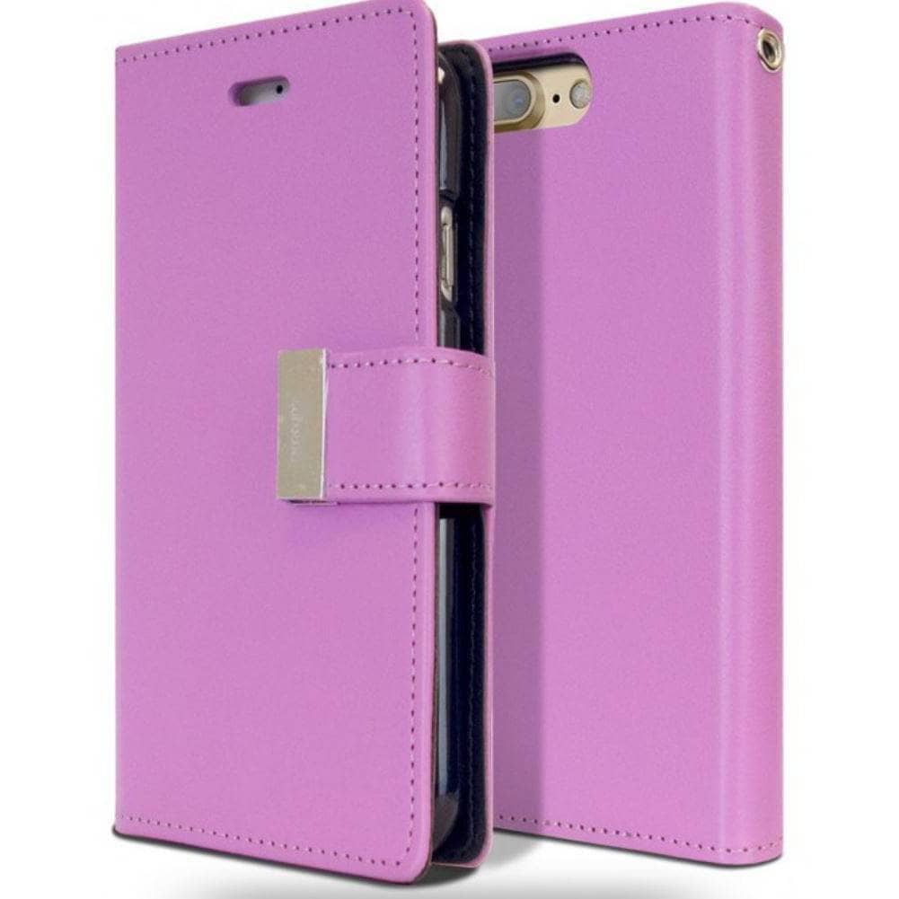 Goospery Mercury Rich Diary Case for Samsung S26 Ultra/ S26/ S26+-Case & Gear - phoneguy.com.au-www.PhoneGuy.com.au