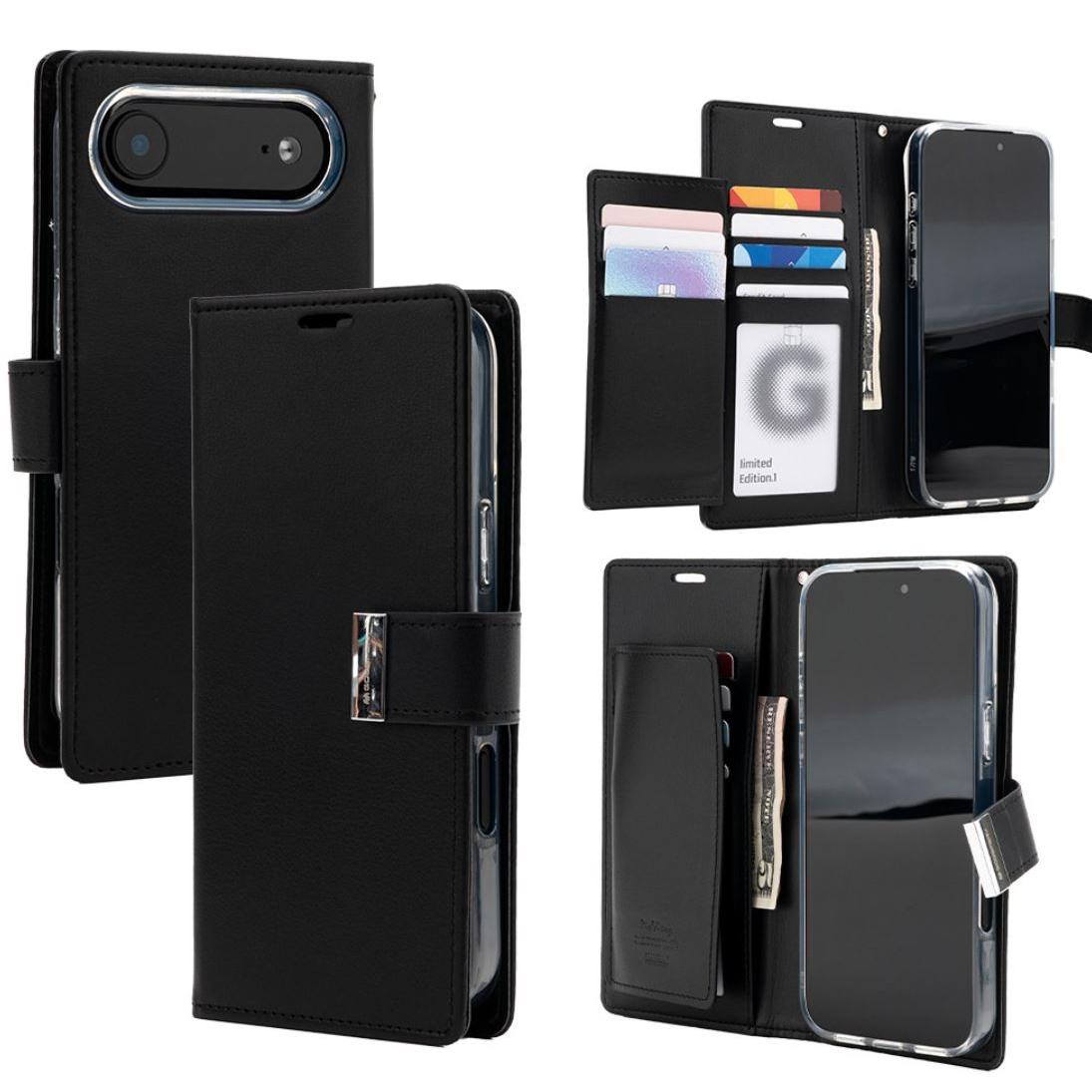 Goospery Mercury Rich Diary Case for iPhone 17 Series-Case & Gear - phoneguy.com.au-www.PhoneGuy.com.au