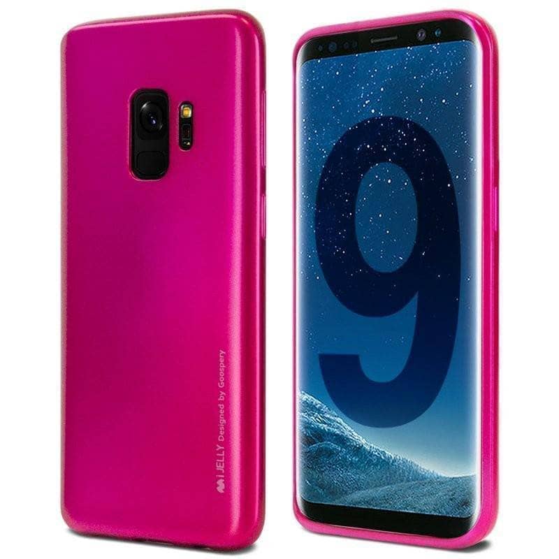 Goospery iJelly Metal Soft Rubber Thin Cover Samsung Galaxy S9+ Plus Slim-Phone Case-Goospery-www.PhoneGuy.com.au