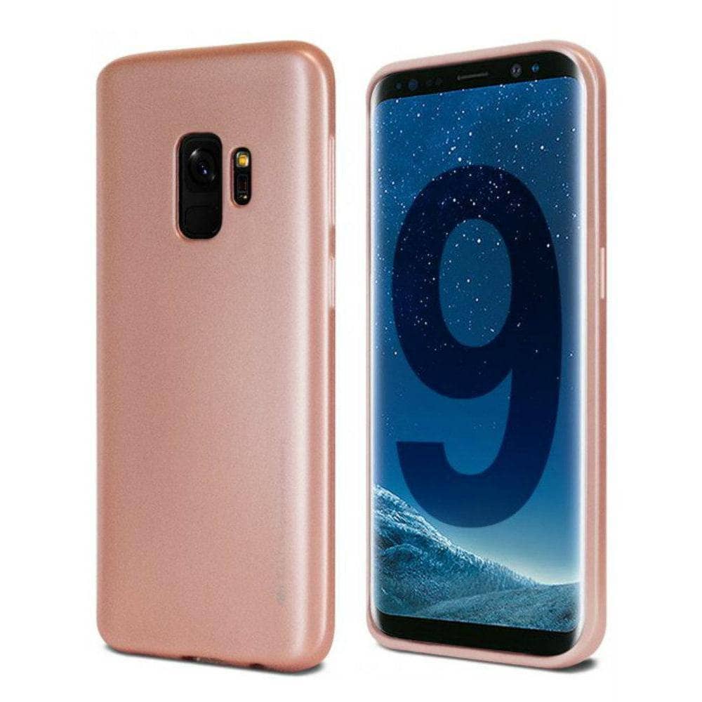 Goospery iJelly Metal Soft Rubber Thin Cover Samsung Galaxy S9+ Plus Slim-Phone Case-Goospery-www.PhoneGuy.com.au