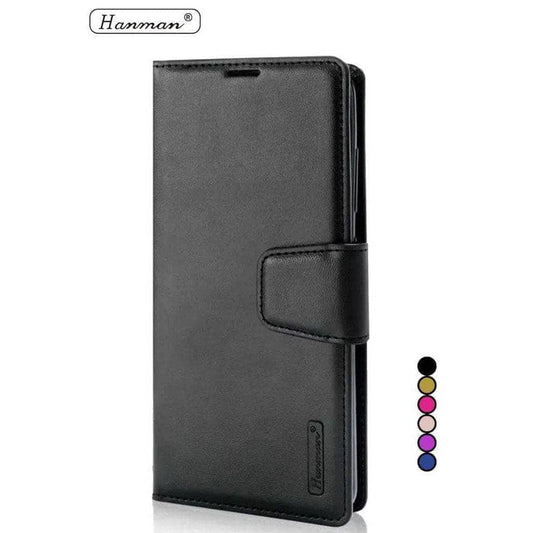 Hanman Wallet Leather Flip Case Cover For Samsung Galaxy A05S/ A15/ A16/ A26-Case & Gear - phoneguy.com.au-www.PhoneGuy.com.au