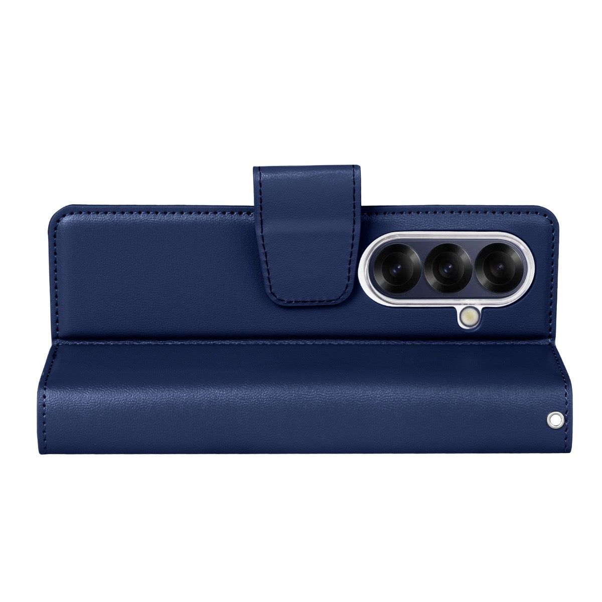 Hanman Wallet Leather Flip Case Cover for Samsung Galaxy Z Fold 7 / Z Fold 8 Ultra - Navy - Case & Gear - phoneguy.com.au