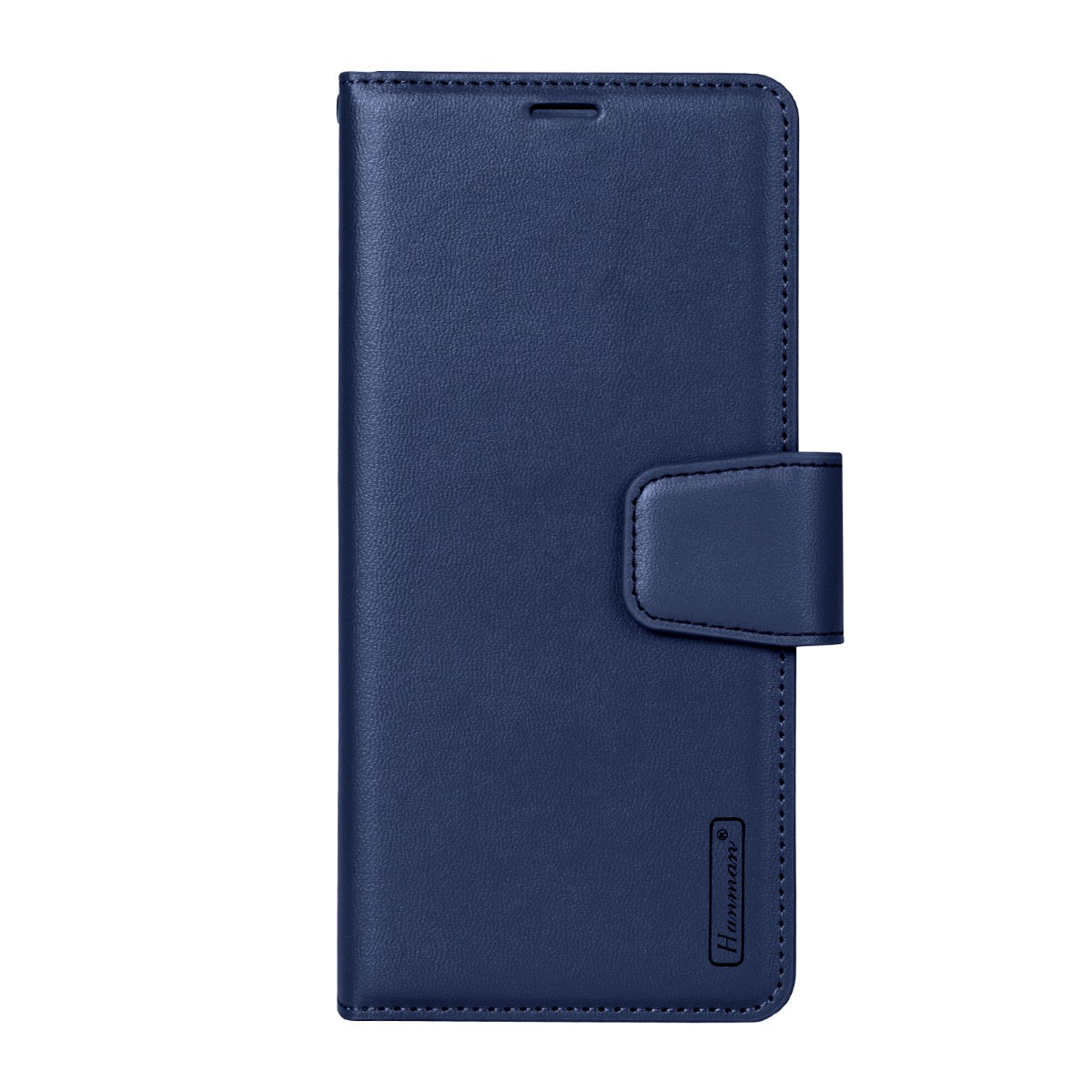 Hanman Wallet Leather Flip Case Cover for Samsung Galaxy Z Fold 8 - Navy - Case & Gear - phoneguy.com.au