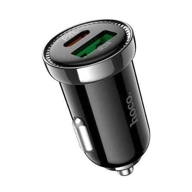 Hoco Z50 High Power 48W PD QC Dual Car Metal Charger – Case & Gear ...