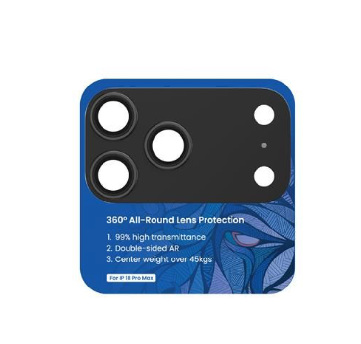 LITO C6 AR+AF Full Aluminum Camera Glass for iPhone 18 Pro Max/ 18 Pro