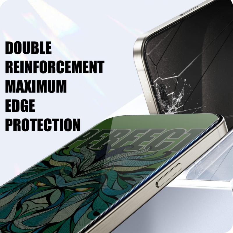 LITO LDG038 Strong Super Full Privacy Tempered Glass with Dust-proof Speaker Hole Protection for iPhone Duo - Black-Screen Protector-Case & Gear - phoneguy.com.au-www.PhoneGuy.com.au