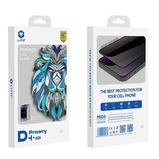 LITO LT-D5 D Pro Matte Privacy Full Glue full glass ESD Glue for iPhone 16 Series-Case & Gear - phoneguy.com.au-www.PhoneGuy.com.au
